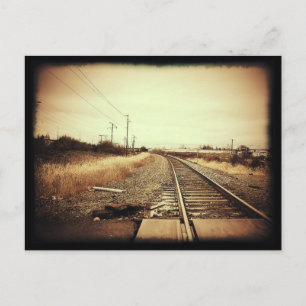 Forgotten Tracks Postcard