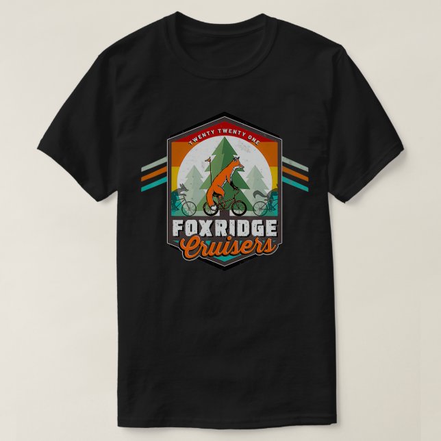Foridge Cruisers 2021  Fo Riding a Bike  T-Shirt (Design Front)