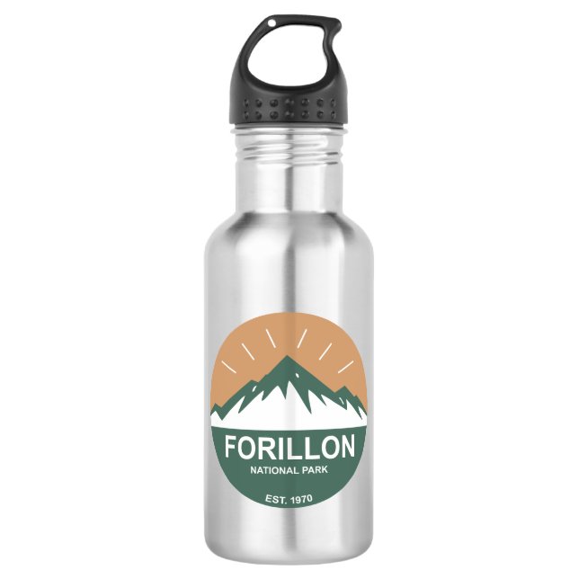 Forillon National Park 532 Ml Water Bottle (Front)