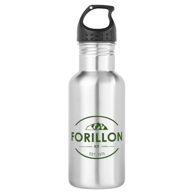 Forillon National Park 532 Ml Water Bottle (Front)