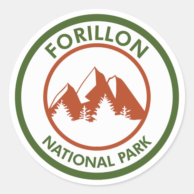 Forillon National Park Classic Round Sticker (Front)