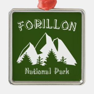 Forillon National Park Metal Ornament