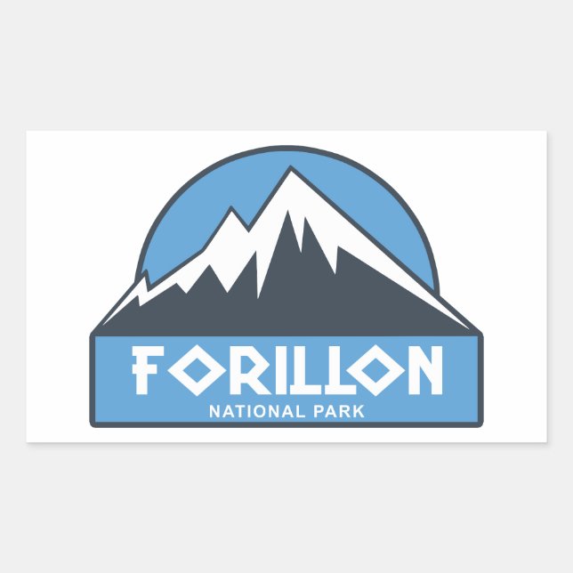 Forillon National Park Rectangular Sticker (Front)