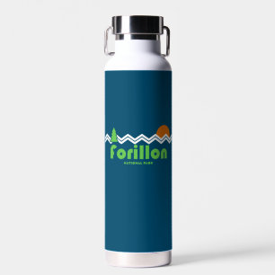 Forillon National Park Retro Water Bottle