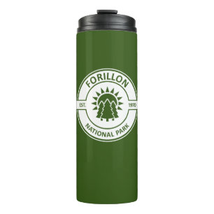 Forillon National Park Sun Trees Thermal Tumbler