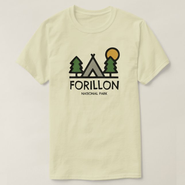 Forillon National Park T-Shirt (Design Front)