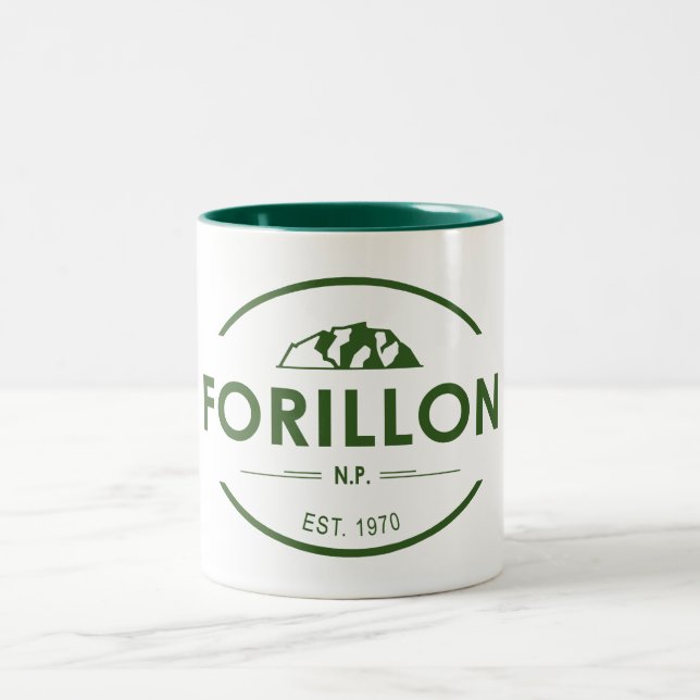Forillon National Park Two-Tone Coffee Mug (Center)