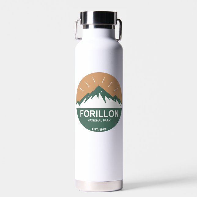 Forillon National Park Water Bottle (Front)