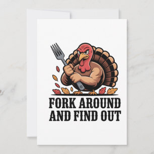Fork Around The Find out Thanksgiving Turkey Announcement