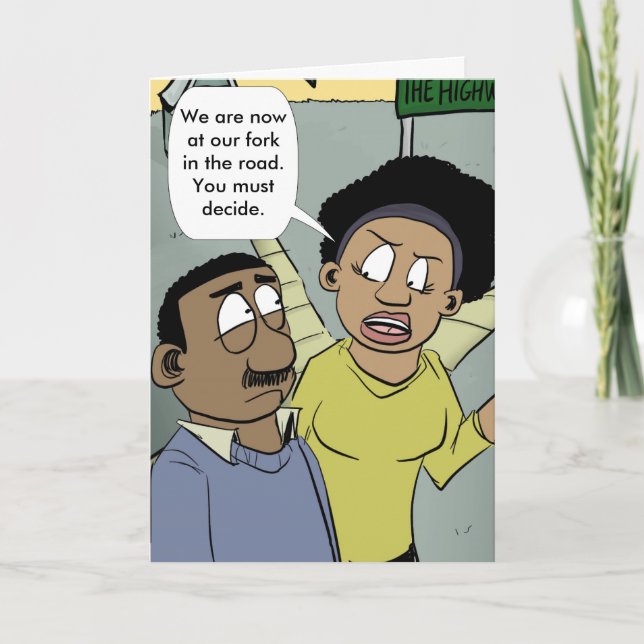 Fork In The Road Card (Front)