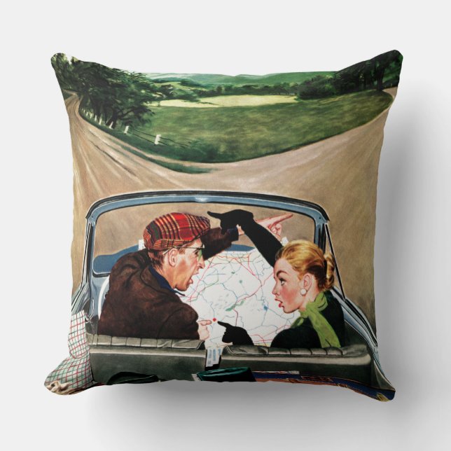 Fork in the Road Cushion (Front)