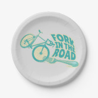 Fork in the road Funny bicycle