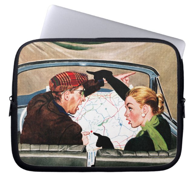 Fork in the Road Laptop Sleeve (Front)