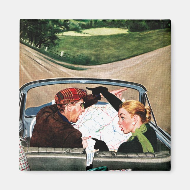 Fork in the Road Magnet (Front)