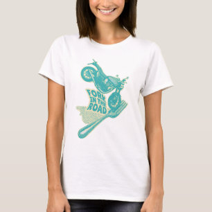 Fork in the road motorcycle crash T-Shirt