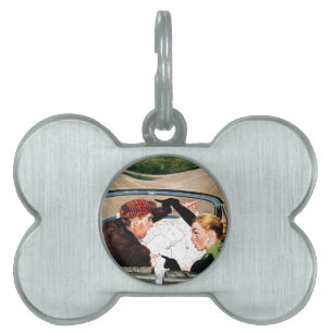 Fork in the Road Pet Tag