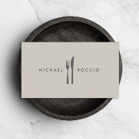 Fork & Knife Logo for Chef, Foodie, Restaurant