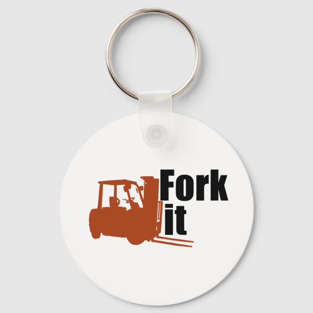 Fork Lift LoL Key Ring (Front)