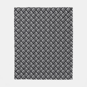Fork spoon knife pattern fleece blanket