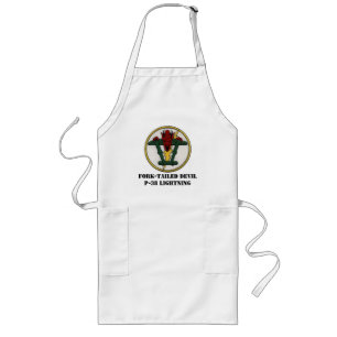 Fork-tailed Devil P-38 Lightning Long Apron