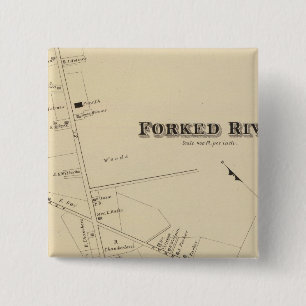 Forked River, New Jersey 15 Cm Square Badge