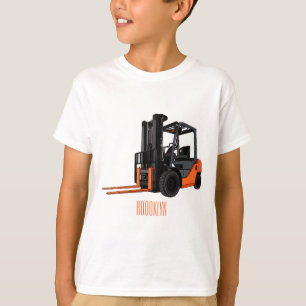 Forklift cartoon illustration T-Shirt