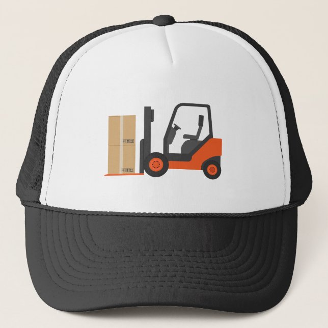  Forklift Driver For Men Women  Trucker Hat (Front)