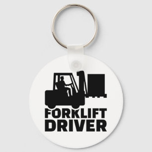 Forklift driver key ring