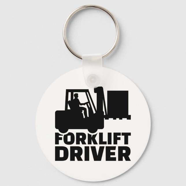 Forklift driver key ring (Front)