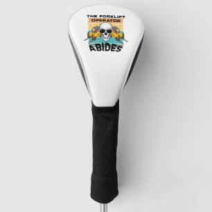 Forklift Dude Golf Head Cover