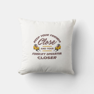 Forklift Friends Cushion