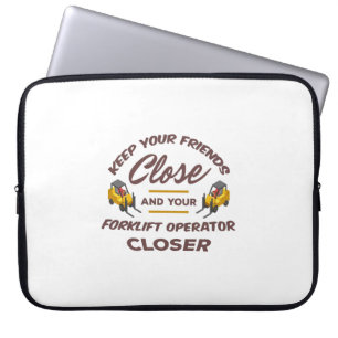 Forklift Friends Laptop Sleeve