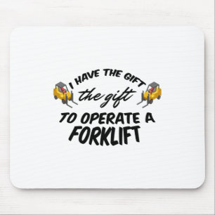 Forklift Gift Mouse Pad