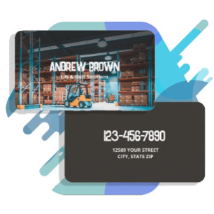 Forklift Haulage Business Card