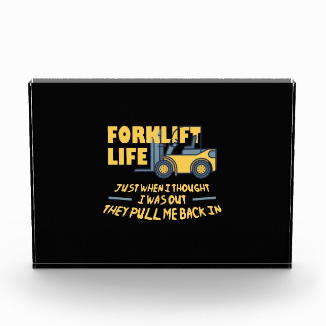 Forklift Life Photo Block (Front)