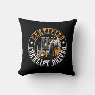 Forklift Operator Certified Forklift Driver Worker Cushion