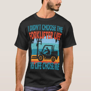 Forklift Operator Driving Fork Lift Driver T-Shirt