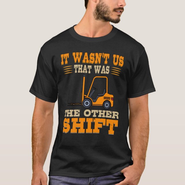Forklift Operator Material Handler Lift Driver Oth T-Shirt (Front)