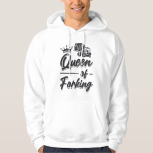 Forklift Operator Queen Of Forking Driver Gift Hoodie