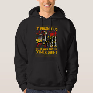 Forklift Operator Warehouseman Pallet Transporter Hoodie