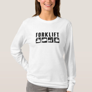 Forklift Quote Forklift Operator Driver Worker T-Shirt