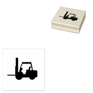 forklift rubber stamp