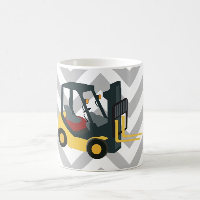Forklift Truck Coffee Mug (Center)