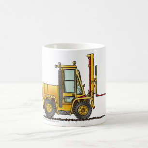 Forklift Truck Construction Mugs