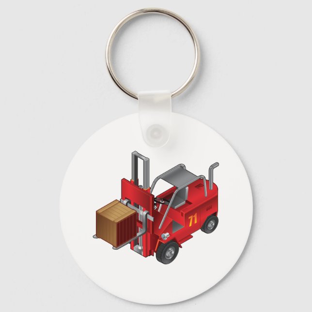 Forklift Truck Key Ring (Front)