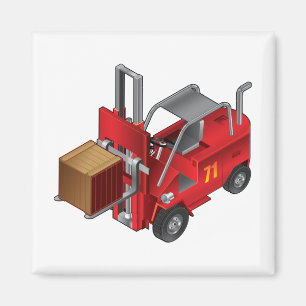 Forklift Truck Magnet