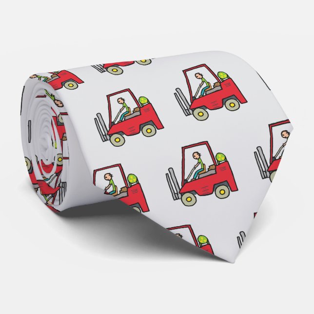 Forklift Truck Tie (Rolled)