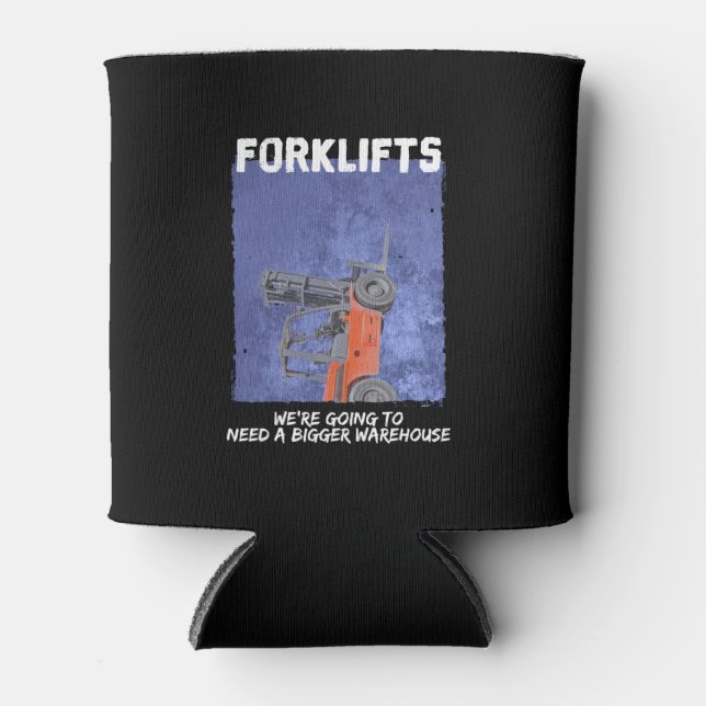 Forklifts Parody Can Cooler (Front)
