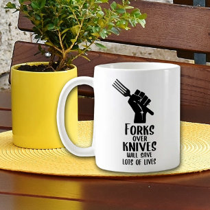 Forks over Knives, Vegan Activism Coffee Mug