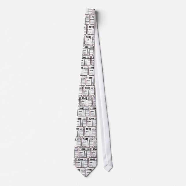 Form 1040 tie (Front)